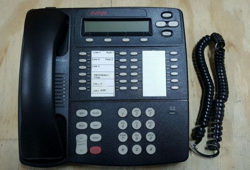 Avaya 4412D+ Digital Telephone Merlin Magix or Avaya IP Systems - Black