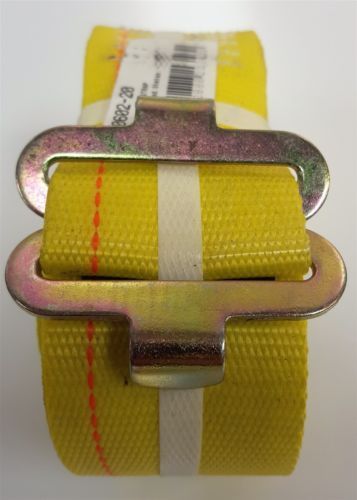 NEW 2 inch x 12&#039;  Yellow Cargo Cam Straps w/ Butterfly Fittings