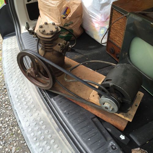 Vintage GE Compressor Mounted