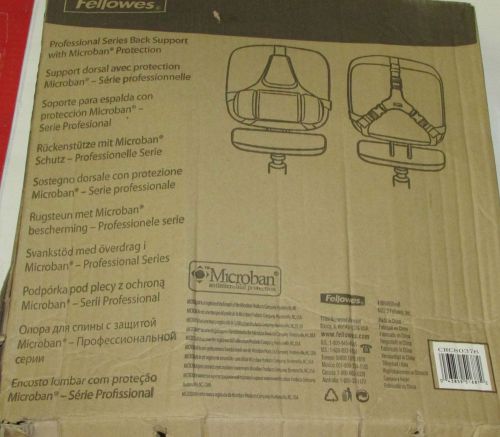 Fellowes Professional Series Back Support CRC80376