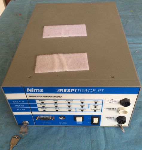 NIMS Respitrace PT Unit, Power Supply/Control and a Tube