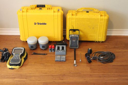 Trimble dual r10 gps gnss glonass base rover rtk system w/ tsc3, tdl-450h for sale