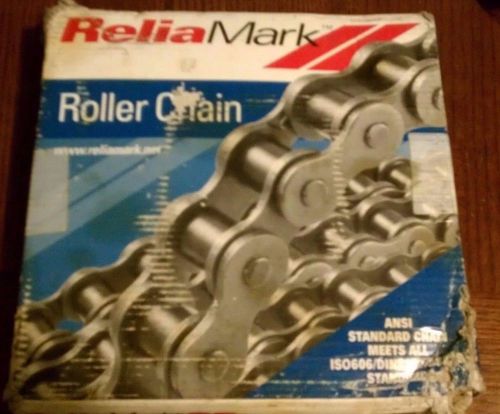 New reliamark roller chain     60-1 riv 10ft warranty! fast shipping! for sale