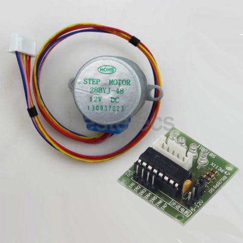 28BYJ-48 12V DC Stepper Motor 4 Phase with ULN2003 Driver Board