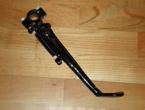 Triumph norton bsa side stand kick stand chopper 1 1/4&#034; clamp on universal frame for sale