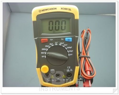 Digital Capacitor Capacitance Cap Meter  XC6013 Range 200pF - 20mF  2% Accuracy