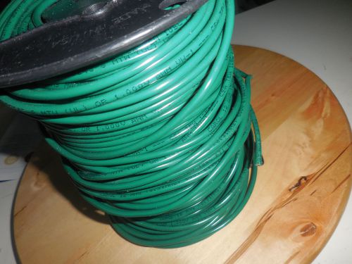 New 440&#039; awg 12 mtw green stranded copper wire 600v carol 76822.r8.06 usa for sale
