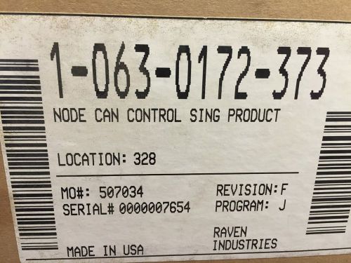 063-0172-373, RAVEN NODE CAN CONTROL SINGLE PRODUCT