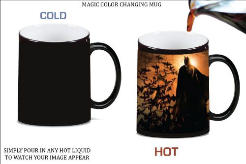 1 Case of 36 Color Changing Sublimation Mugs Magic Morphing Black to White