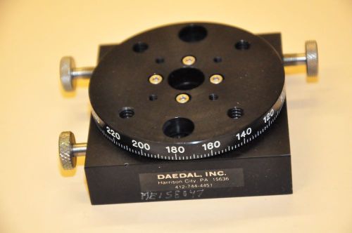 DAEDAL 2535 ROTARY POSITIONING STAGES &amp; DAEDAL 4575 LINEAR-ROTARY POSITIONING ST