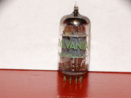 1 x 12AU7A Sylvania Tube *D-Getter*Very Strong*1957*