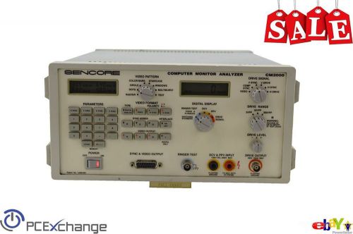 Sencore Computer Monitor Analyzer CM2000