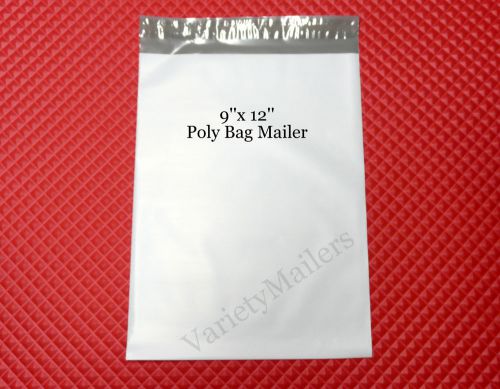 10 POLY BAG POSTAL MAILING ENVELOPES 9&#034;x12&#034; SELF-SEALING PLASTIC MAILERS