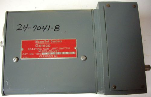 Gemco Rotating Cam Limit Switch , (B1)