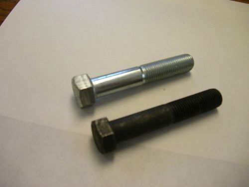 Hex head cap screw bolt 7/16-20 x 2-1/2&#034; grade 8  package of 2 for sale