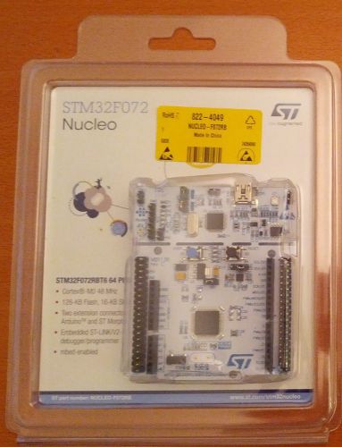 NUCLEO-F072RB STM32 Nucleo Development Board Cortex-M0 STM32F072RBT6 128KB  EU