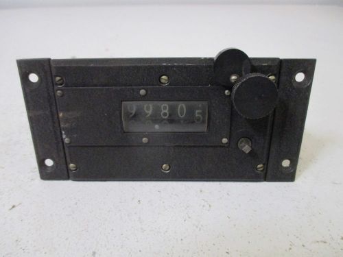 DURANT 5-SM-7557-5 COUNTER *USED*