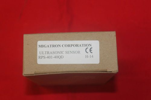 NEW MIGATRON ULTRASONIC SENSORS RPS-401-40QD