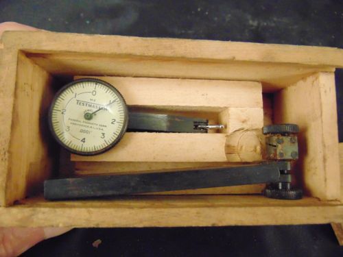 Testmaster Indicator jeweled dial Federal Products Inc. USA made .001 inch tool