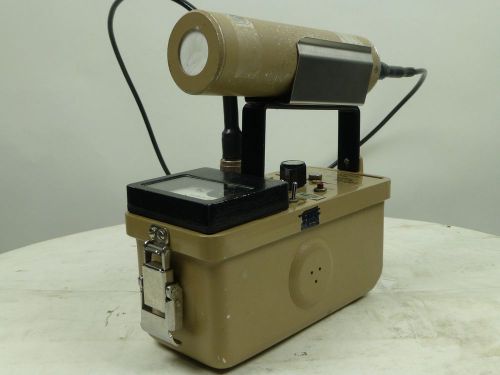 Ludlum 3 w/ 44-3 gamma scintillation probe radiation survey meter for sale