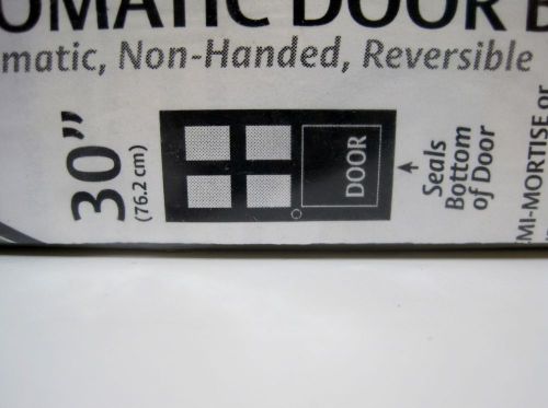 Six, Pemko 30&#034; Reversible Aluminum Automatic Door Bottom 430CRL30 Clear Anodized