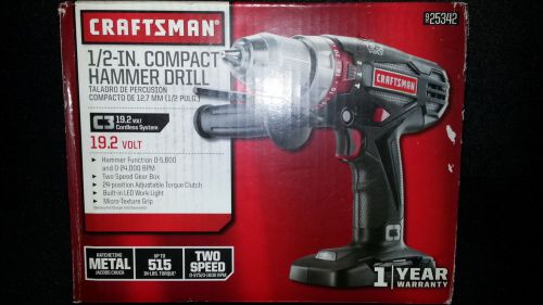 Craftsman 1/2 inch compact hammer drill #925342 new in box for sale