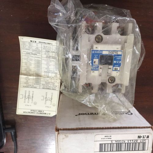 New Cutler Hammer CN15GN2AB Freedom Series Contactor-Brand New in Box