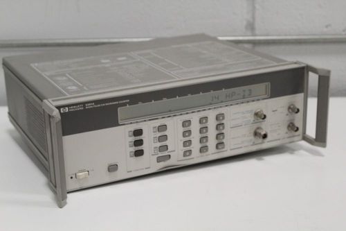 Hp Agilent 5361A CW Microwave Pulse Counter Option 001 006 Limiter Oven Time Bas
