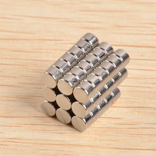 50pcs 4x3mm N40 Neodymium Cylinder Magnets Rare Earth Strong Magnet