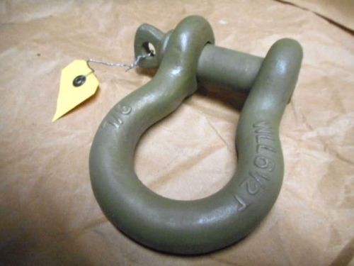 GP  1&#034; Clevis Screw Pin Anchor Shackle TRUCK JEEP TRACTOR  MILITARY SURPLUS
