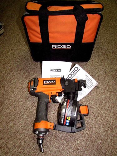 Rigid R175RNE Coil Roofing Nailer w/Rigid Carry/Storage Bag