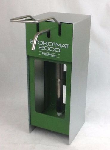 Stoko mat 2000 heavy duty soap dispenser with key made in canada stockhausen new for sale