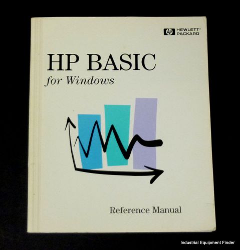 HP Basic for Windows Reference Manual E2060-90002