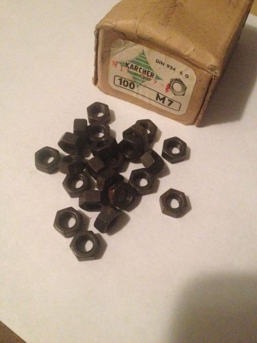 7 mm X 1.00-Pitch Coarse Metric Hex Nuts (Pack of 100)