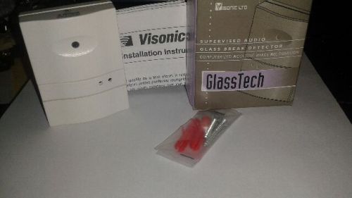 Visonic Glasstech Glass Break Detector W/Acoustic Image Recognition -NEW IN BOX