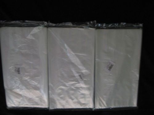 Lot of 500 elkay 8&#034;x15&#034; ld 1.5 mil poly bags # 15f-0815 for sale