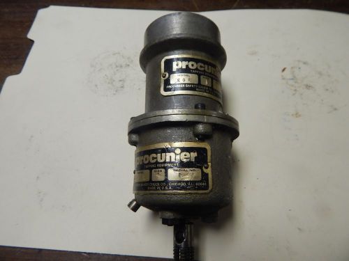 PROCUNIER Tapping Head Model E Size # 1 with Model EGR Extension