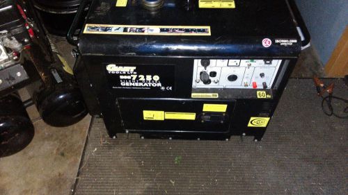 GIANT 7250 SILENT GENERATOR GREAT CONDITION SELLING AWESOME PRICE