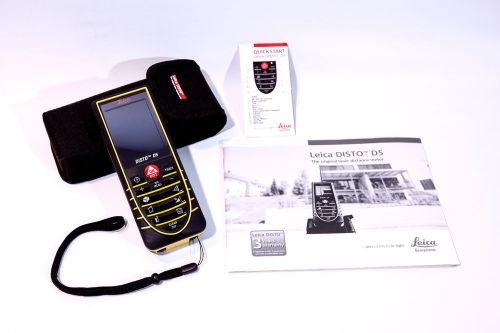 Leica disto d5 laser distance measuring device with camera and tilt sensor new for sale