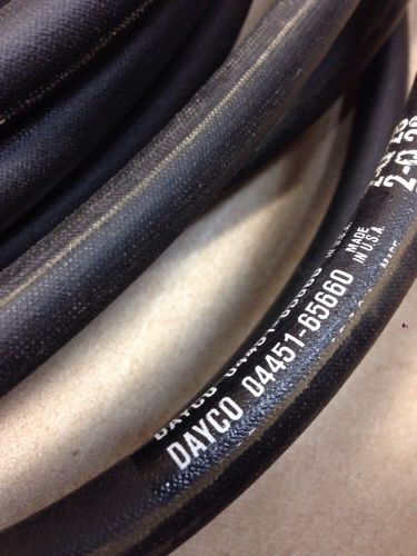 Dayco 04551-65660 round endless belt 9/16&#034;x 660&#034; solid black rubber for sale