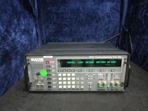 SAGE Instruments 930i Communications Test Set*