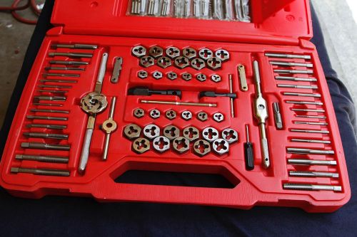 MAC TOOLS TDPLUS DELUXE THREADING AND DRILL BIT SET 117 PIECE td117combos