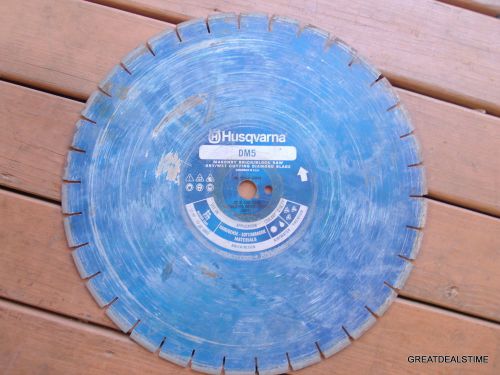 Husqvarna 580971 DM5 Dri Disc - 20&#034;/Concrete Masonry Saw Blade/Brick Block Blade