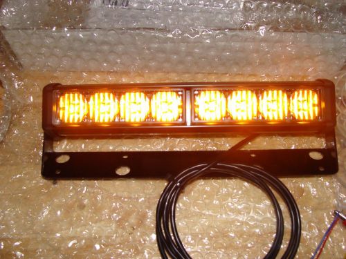 NEW ECCO 3630 AMBER DASH/DECK INTERIOR/EXTERIOR LED WARNING LIGHT TOW/PLOW/EMS