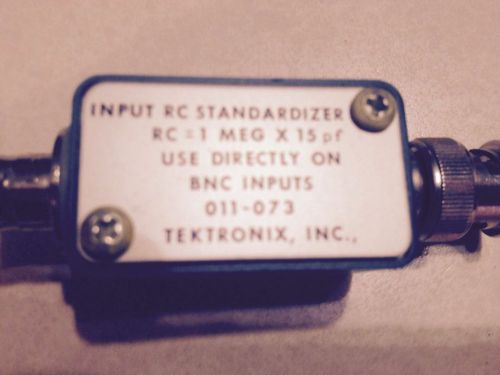 Tektronix 011-073 Input RC Standardizer RC=1 MEG X 15 PF
