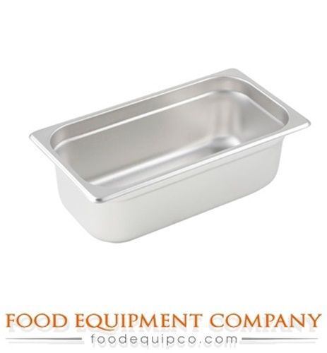 Winco SPJP-304 Steam Table Pan 1/3 size 4&#034; deep - Case of 24