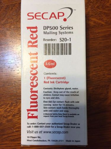 S20-1 for DP500 Series Pitney Bowes Mail Machines (SECAP)