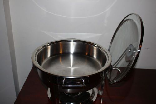 Seville Classics Commercial Chafing Dish 4 qt. 18/10 Stainless Steel 14014