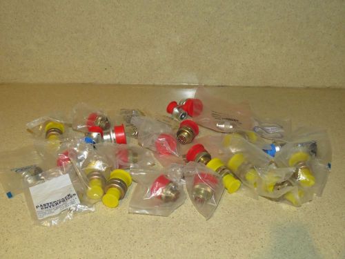 KINGS ELECTRONICS, WEDGE-LOCK COAXIAL CONNECTORS, TRU-CONNECTOR CORP LOT OF 30+