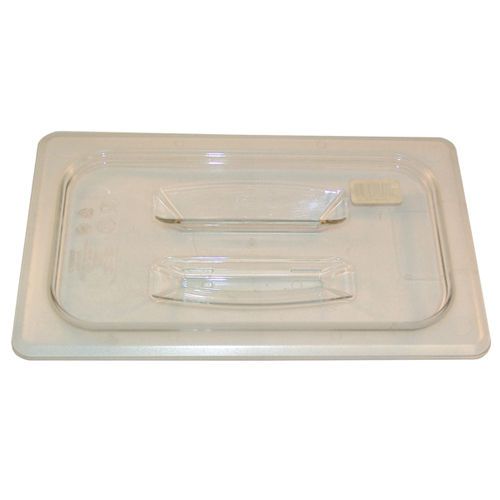 Cambro CLEAR POLYCARBONATE FOOD PAN LID W/HANDLE 40CWCH SP-316 1/4 SIZE -135
